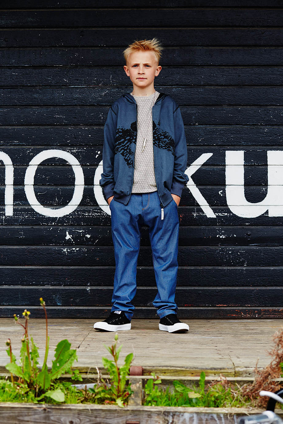 Atracktion Pants Laust Dark Denim