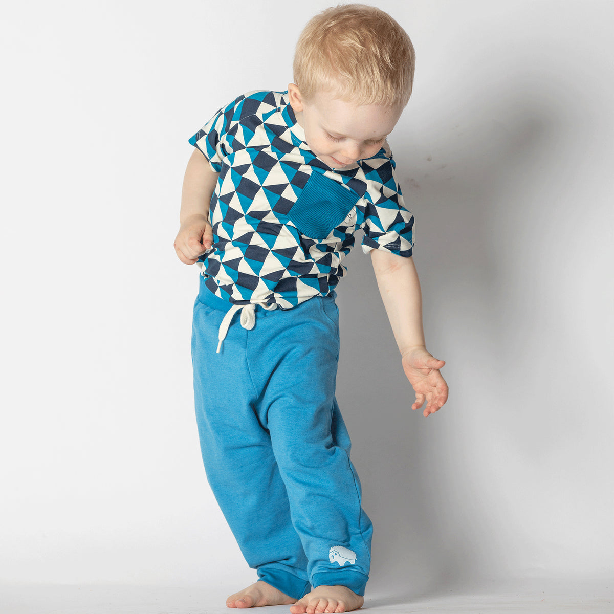 Alba of Denmark - Lucca Babypants Vallarta Blue