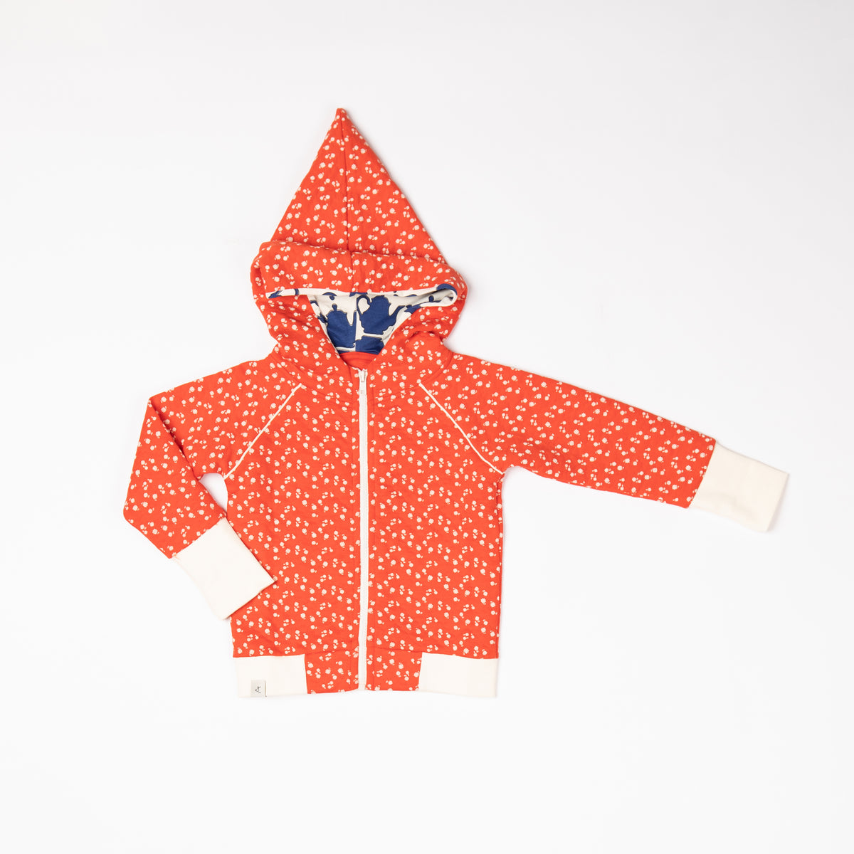 Alba of Denmark - Robin Zipper Hoodie Fiesta Wild Flowers