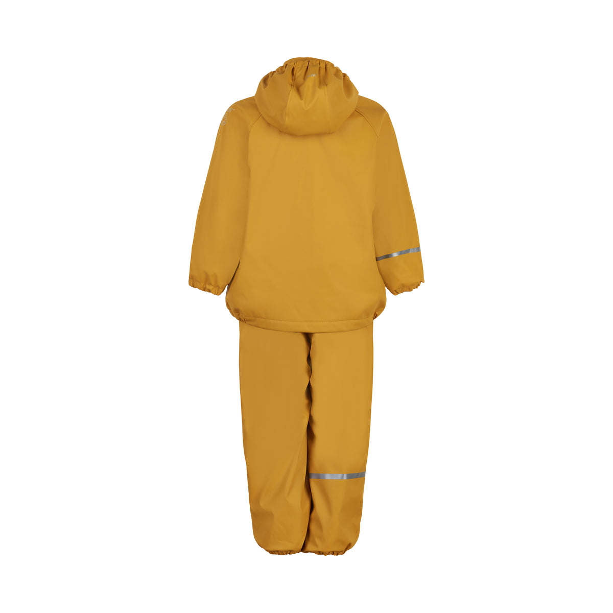 Celavi Rainwear SET Fleece Mineral Yellow  - Gevoerd Regenpak (2 delen) Effen Geel