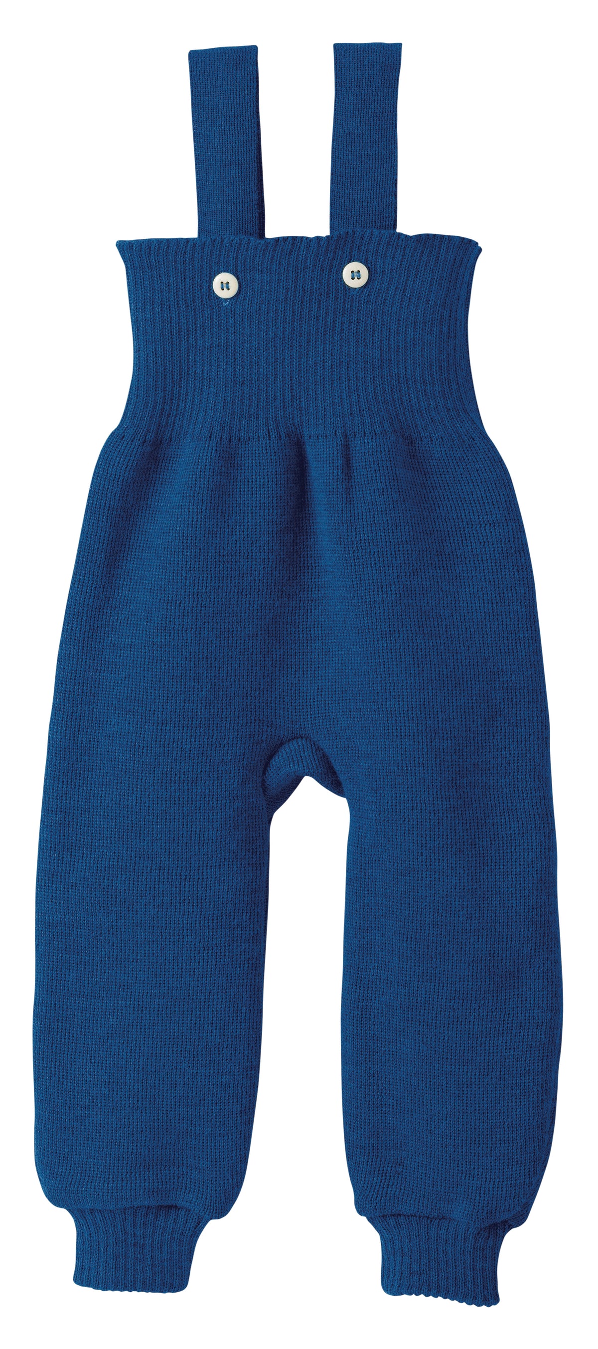 Disana Knitted Wool Trouser Navy - Playsuit Gebreide Wol Donker Blauw