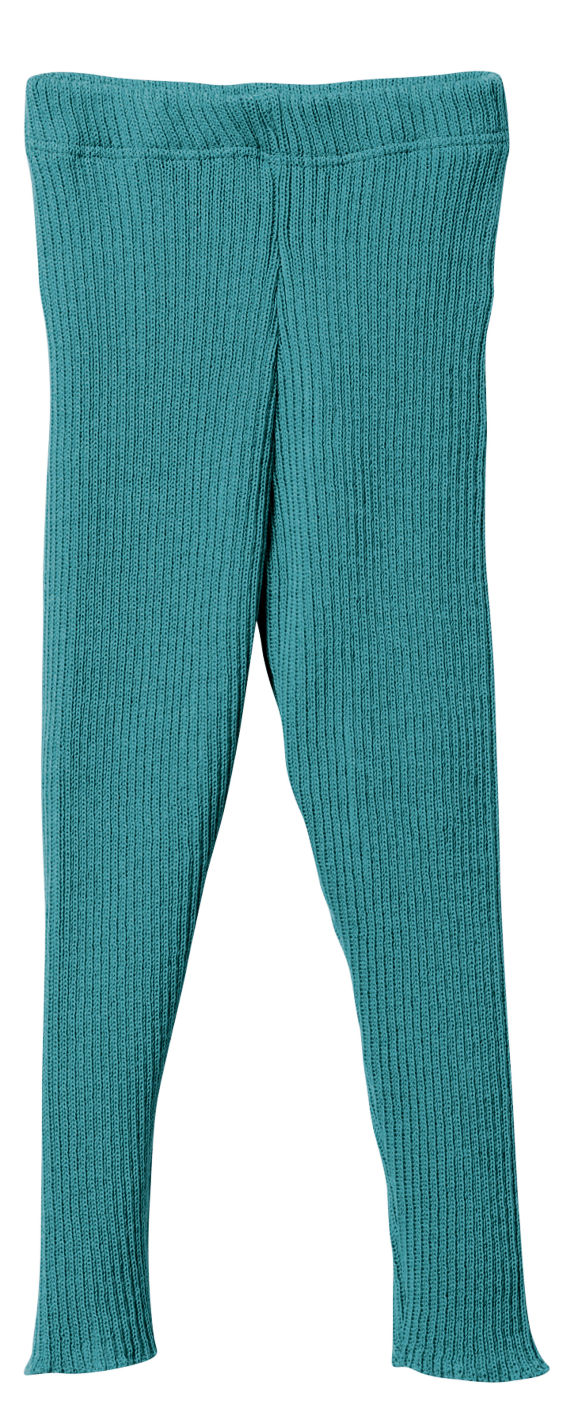 Disana Knitted Wool Leggings Lagoon Blue - Leggings Gebreide Wol Turquoise Blauw