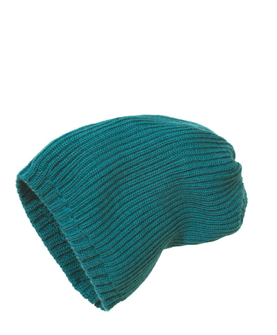 Disana Knitted Wool Hat Pacific - Muts Gebreide Wol GroenBlauw
