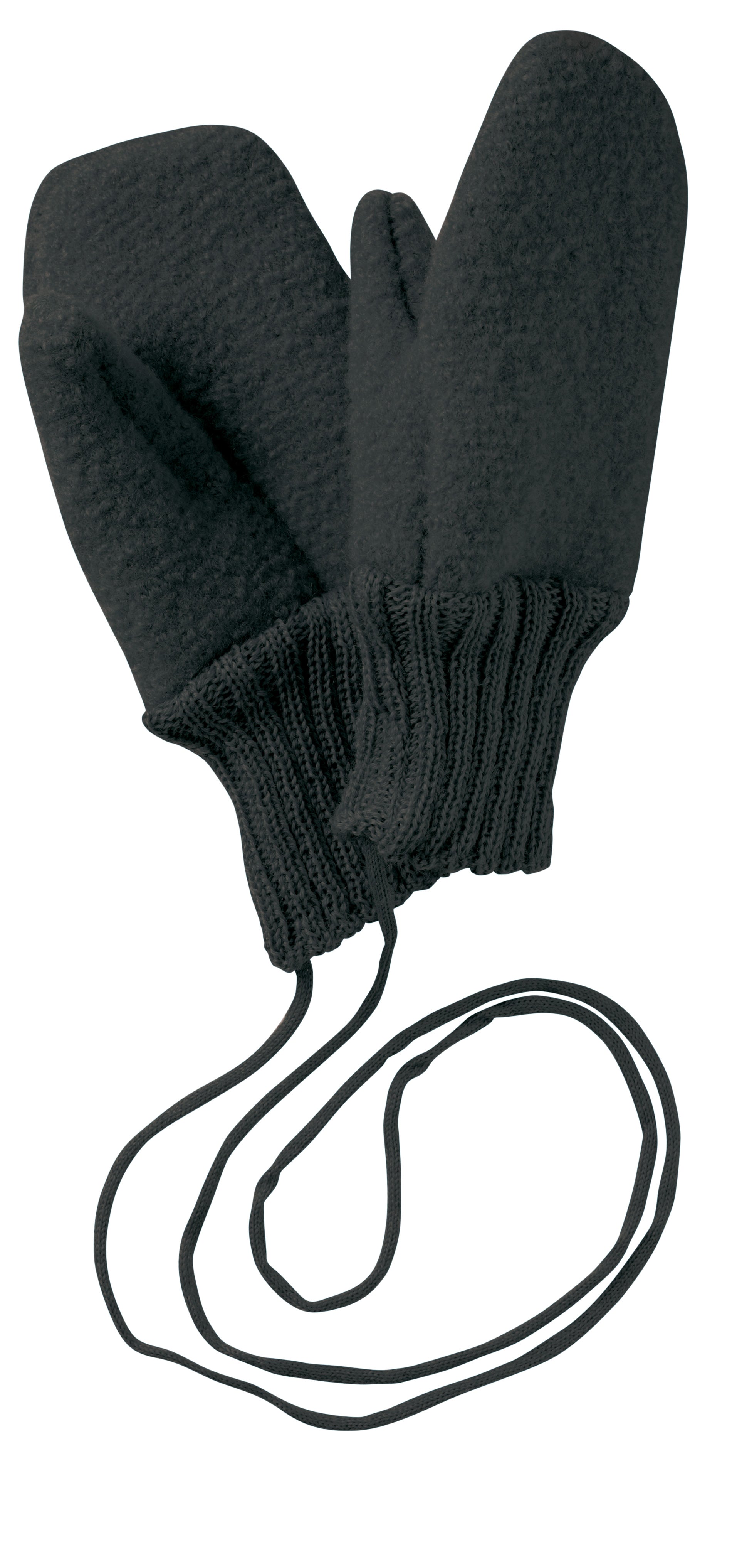 Disana - Boiled Wool Gloves Anthracite Gekookt Wollen Wantjes Donker Grijs