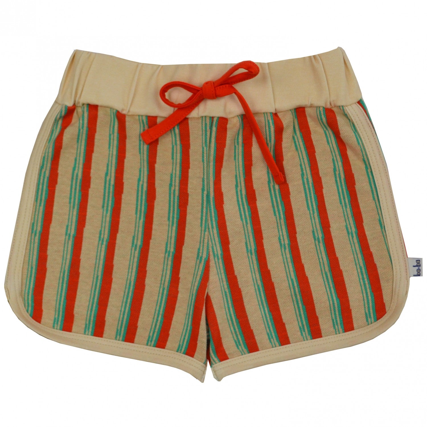 Baba Kidswear - Short Red Stripe