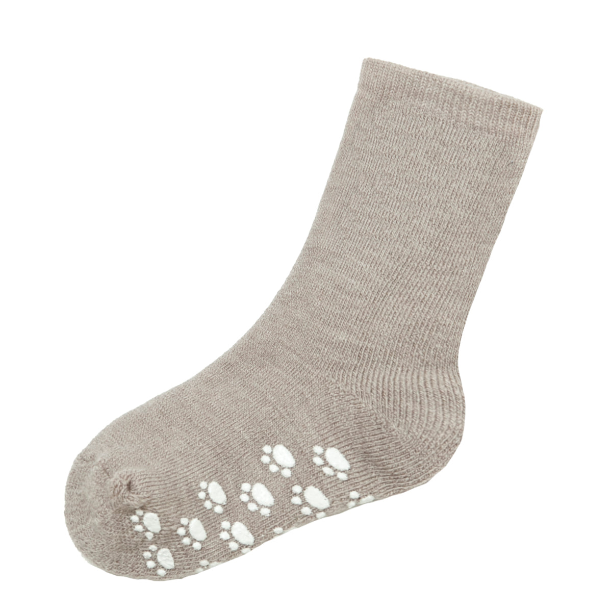 Joha - Wool Socks Anti Slip Sand - Zand Beige