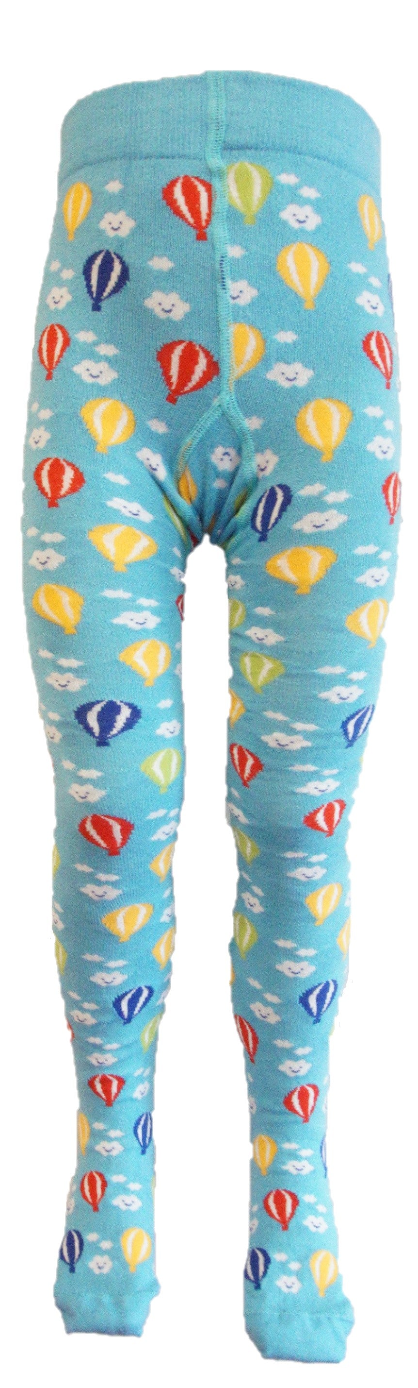 Slugs and Snails - Tights Air Balloons - Maillot Turquoise Blauw met Luchtbalonnen