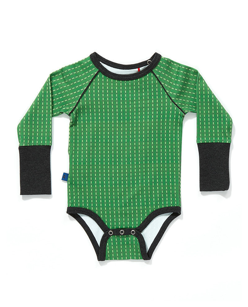 AlbaBaby - Body/Romper Freddy Green/Grey