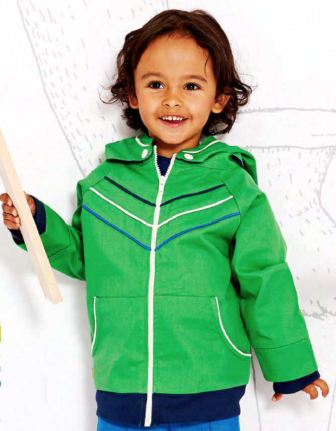 AlbaBaby Jacket Elliot Green - Groene lente/zomerjas