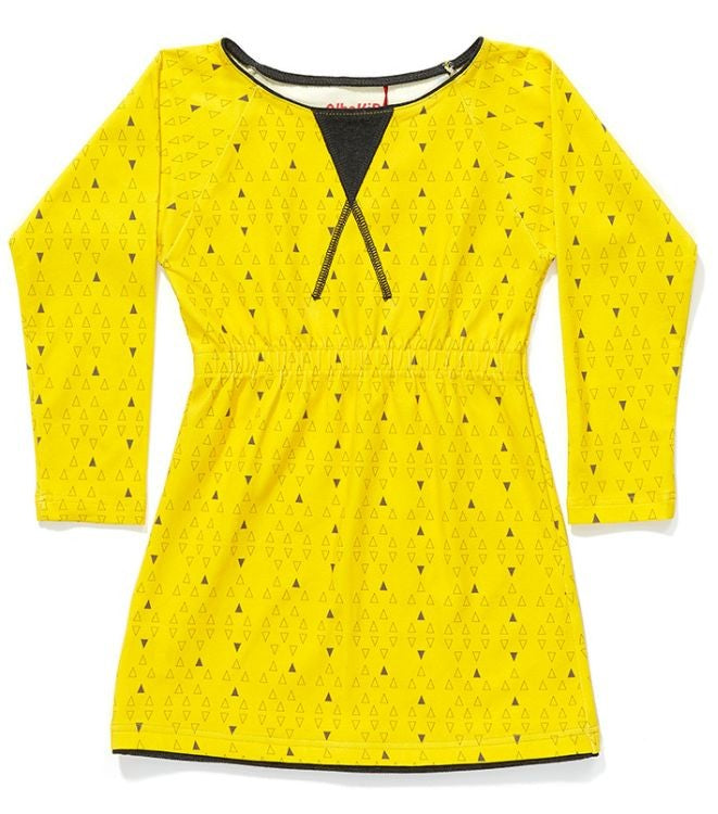 Alba of Denmark - Fiona Dress Yellow Triangle