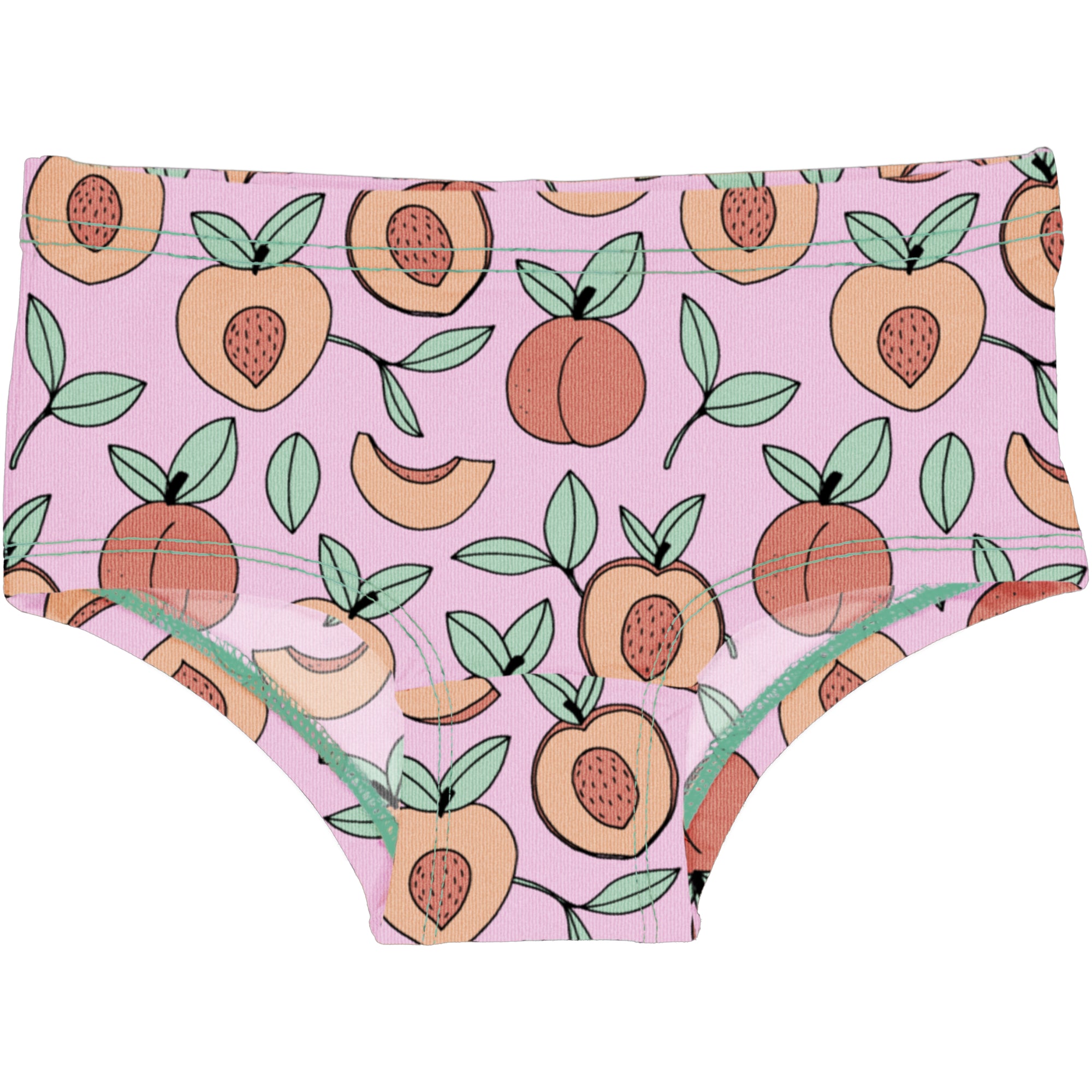 Meyadey - Hipster Briefs Peach Garden Meisjes Onderbroek Perzikken
