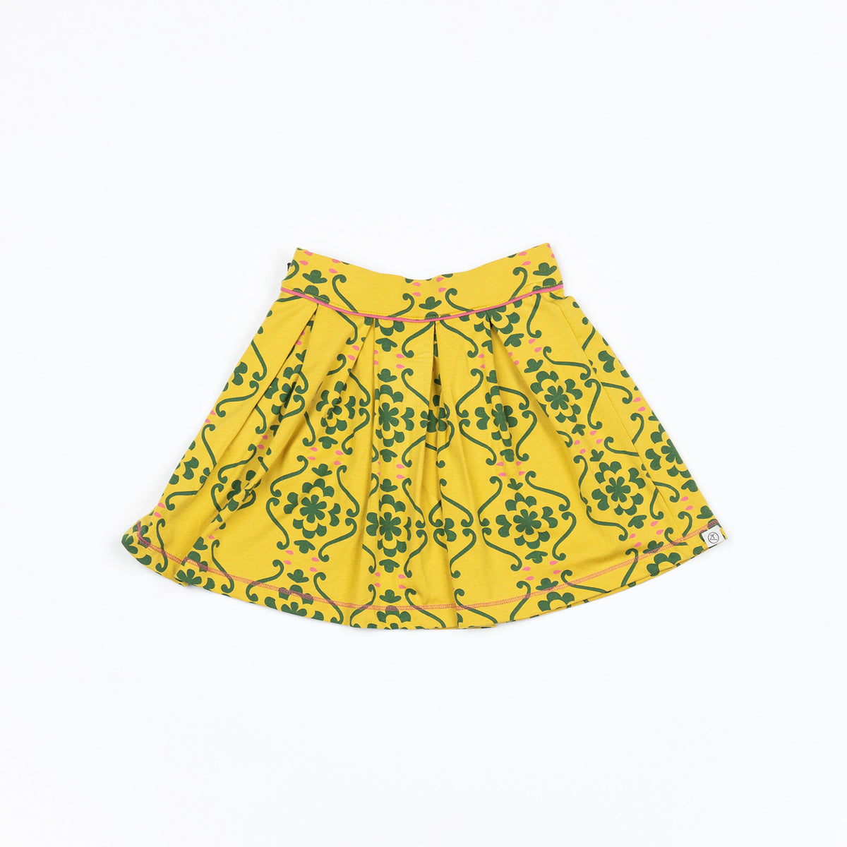 Alba of Denmark - Nelly Skirt Ceylon Yellow Nostalgic Tiles