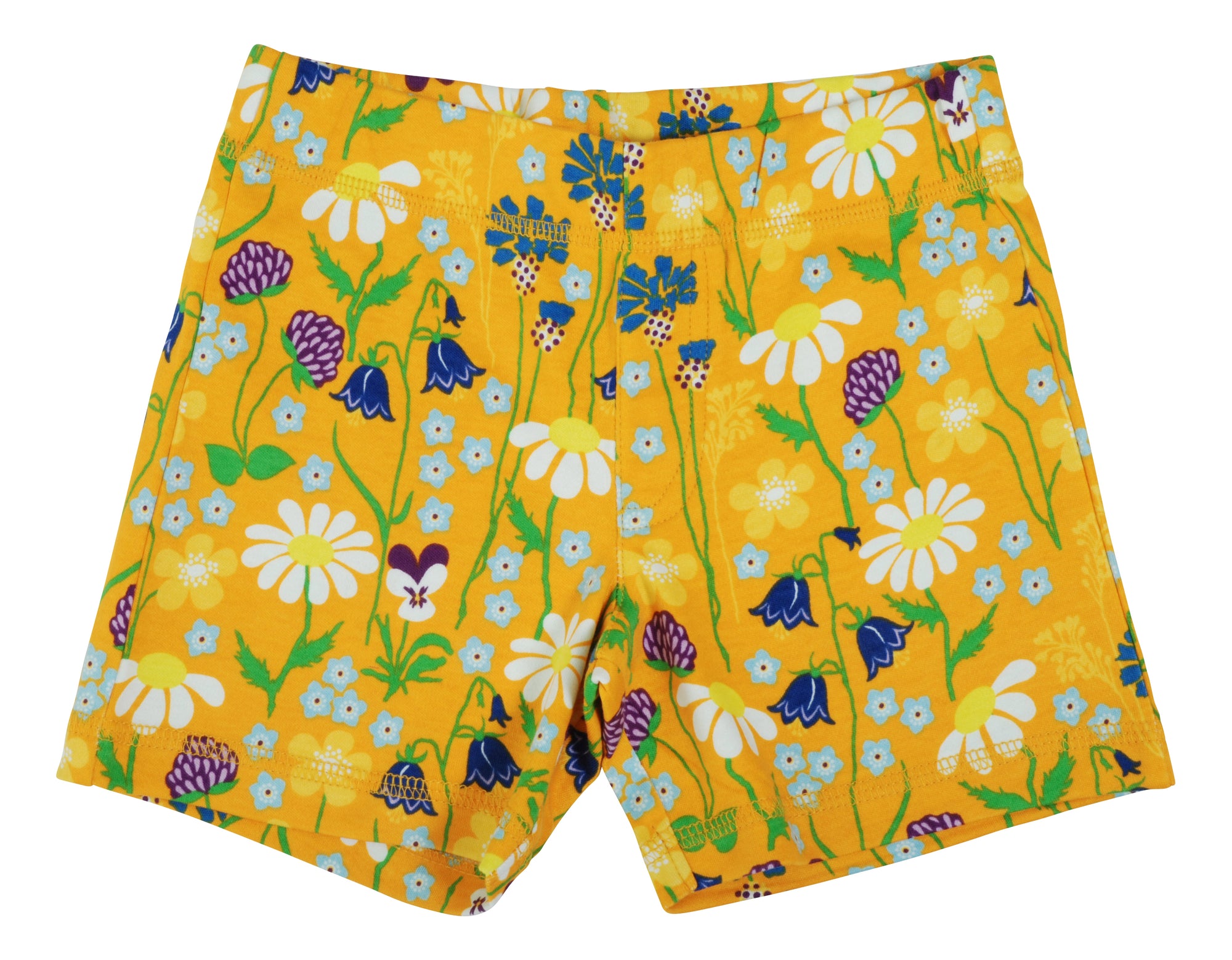 Duns Sweden - Shorts Midsummer Flowers Yellow - Korte Broek