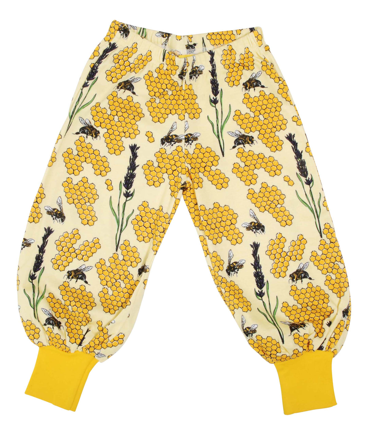 Duns Sweden - Baggy Pants - Lange Pof Broek Bee Yellow Bijen Geel