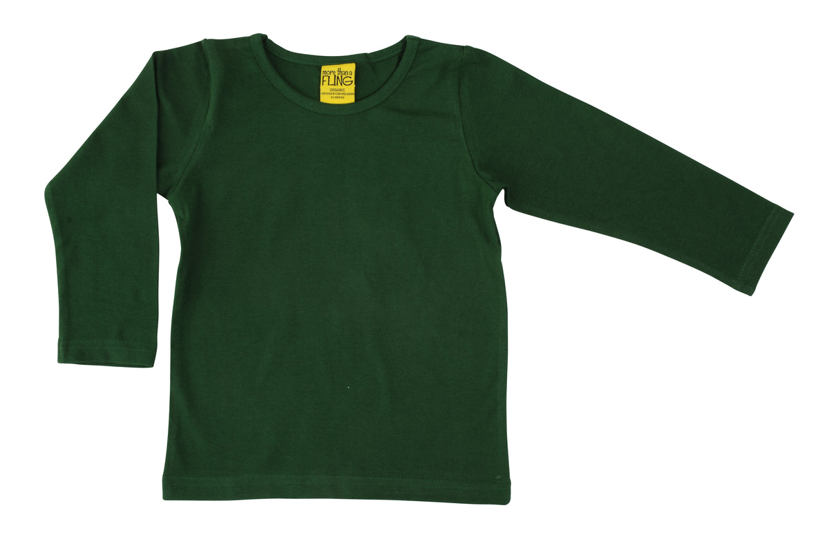 More Than A Fling ADULT - Longsleeve Darkest Green - Lange Mouwen Shirt