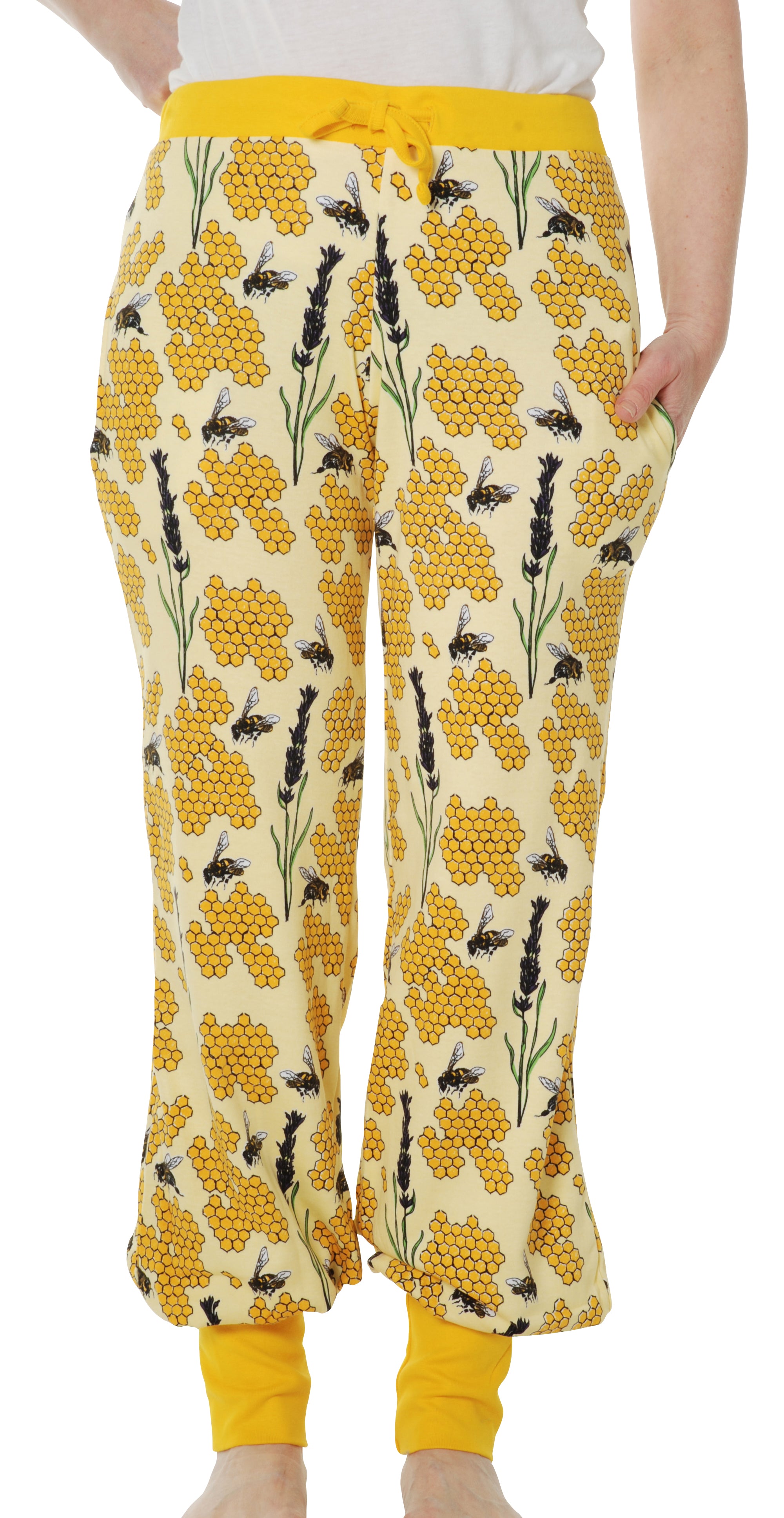 Duns Sweden Adult - Baggy Pants - Lange Pof Broek Bee Yellow