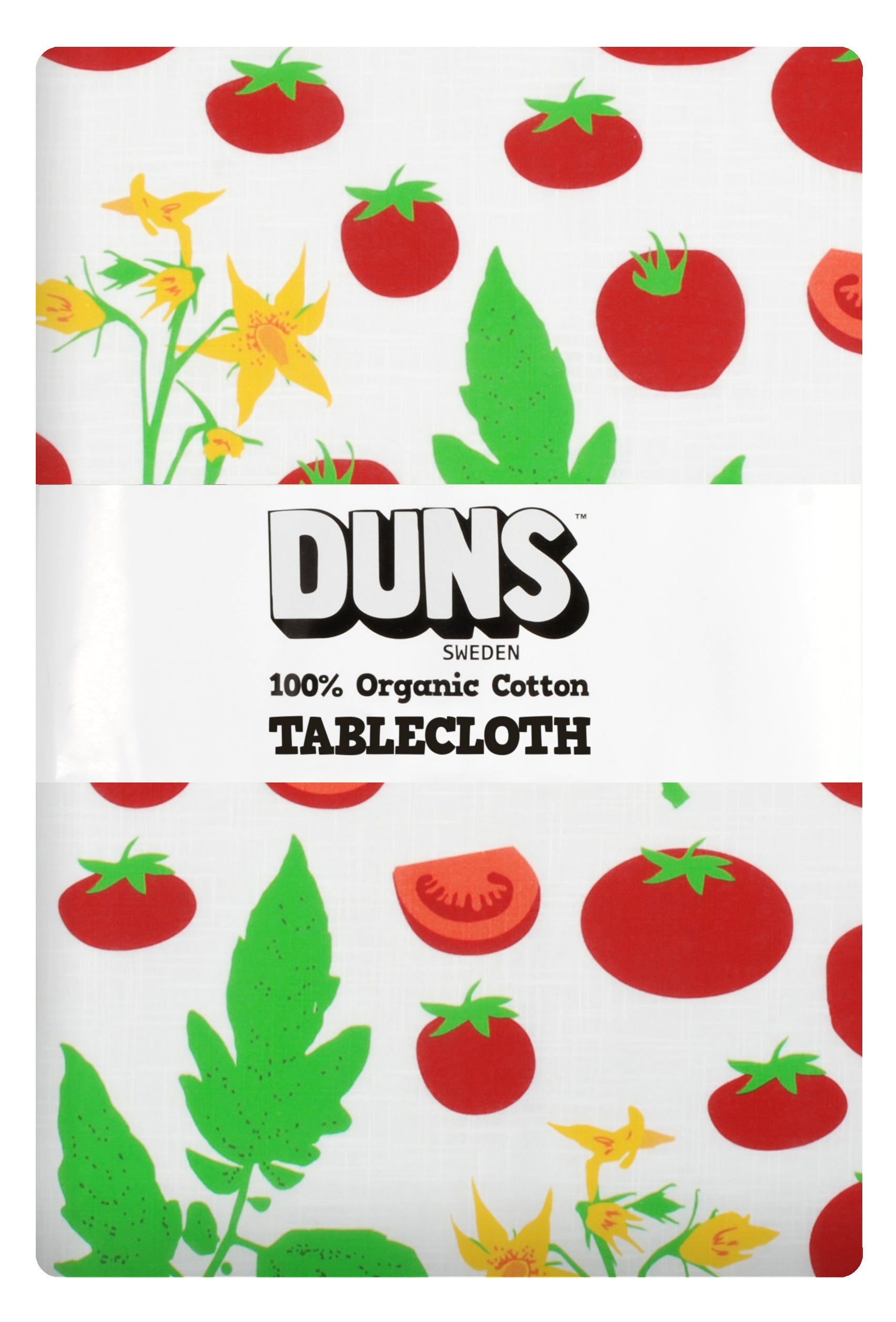 Duns Sweden Tablecloth Linnen Tomato - Linnen Tafelkleed Tomaten