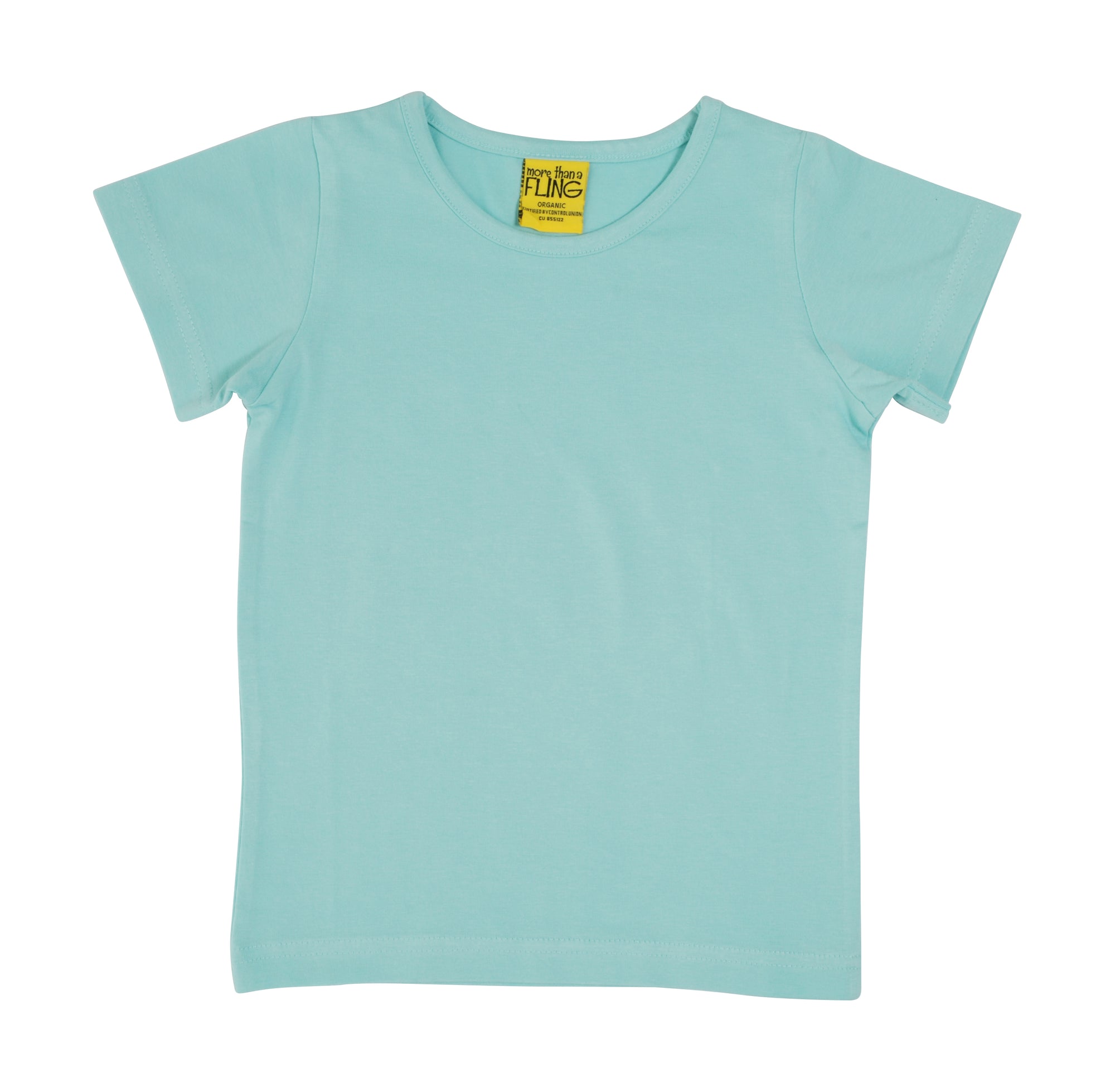 More Than A Fling T-Shirt Eggshell Blue - Zacht Blauw T-shirt