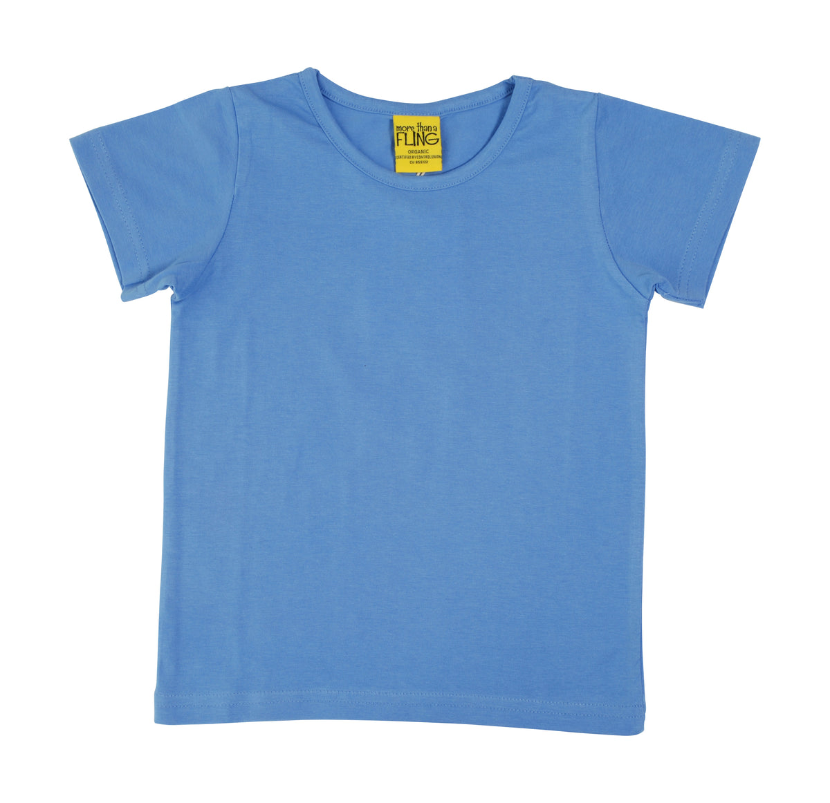 More Than A Fling T-Shirt Corn Flower Blue - Korenbloem Blauw T-shirt