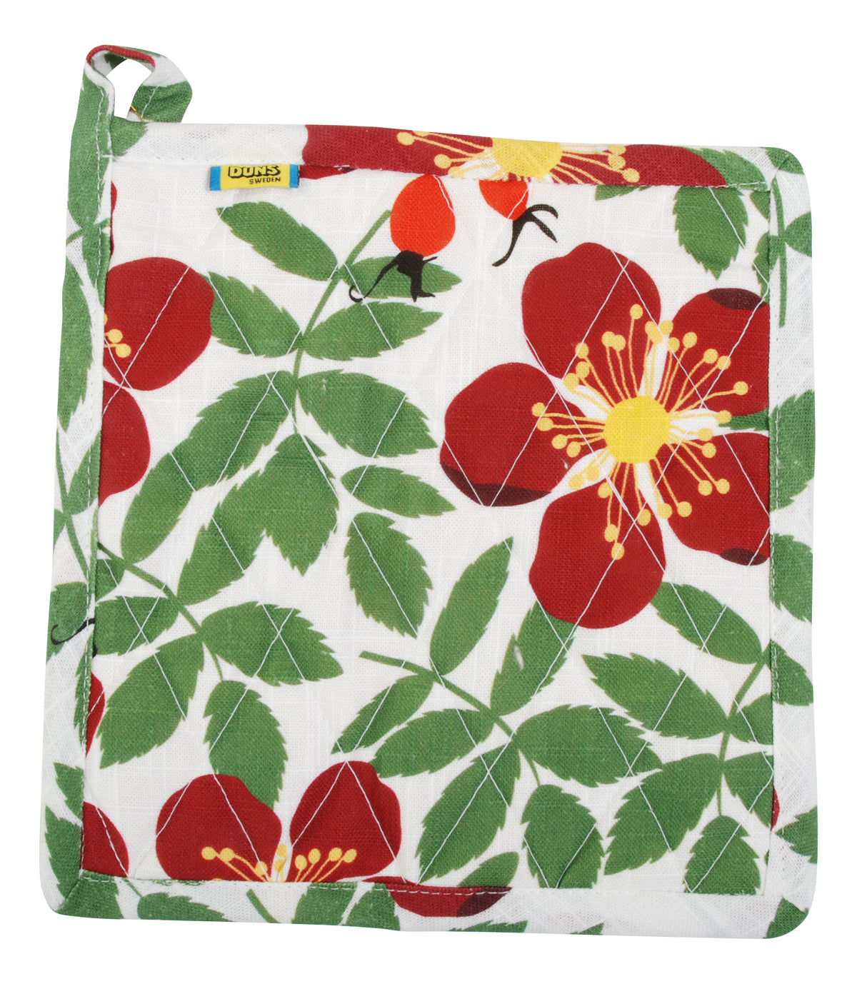 Duns Sweden Potholder Rosehip Red - Pannenlap Rozenbottel Rood