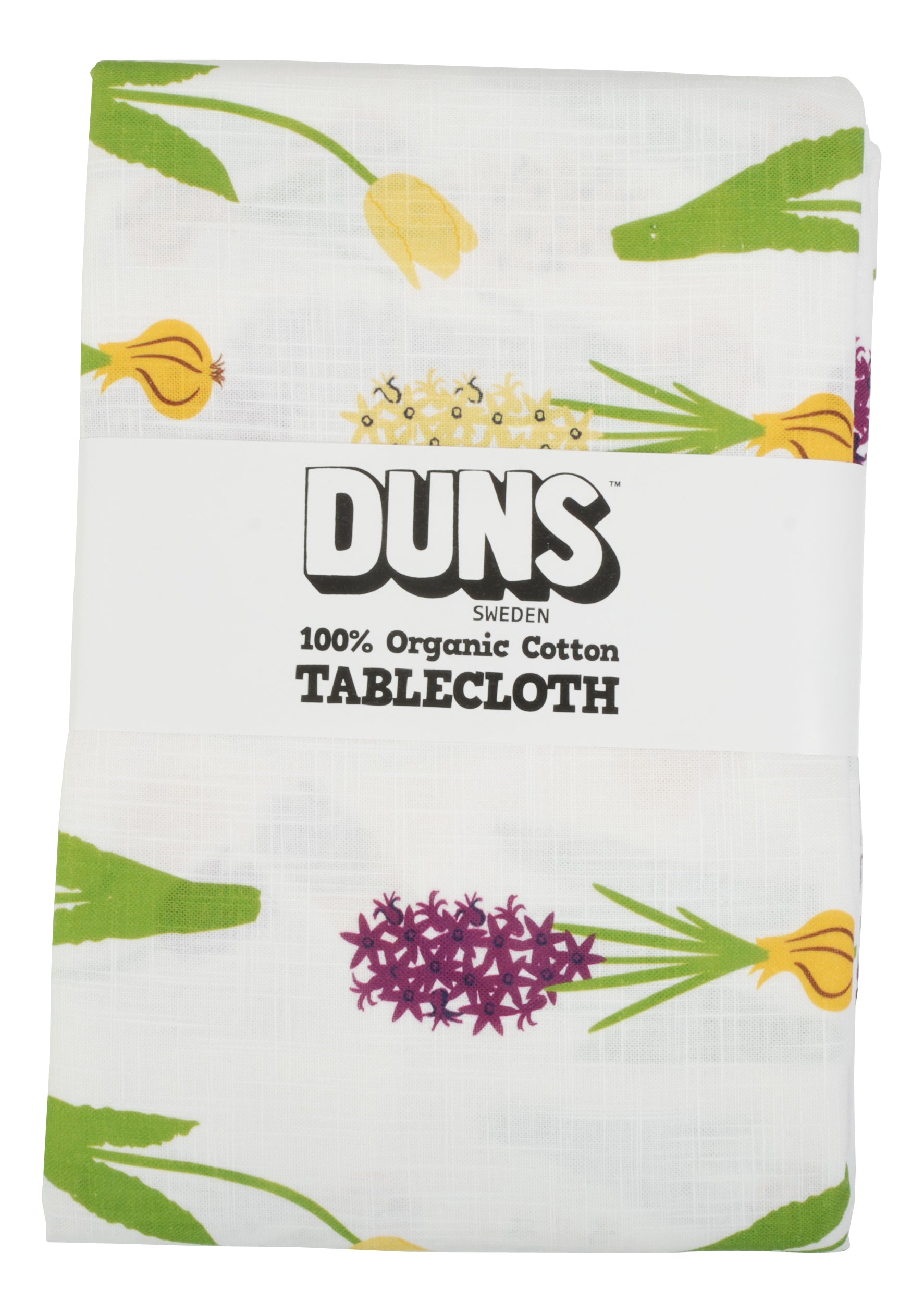 Duns Sweden Tablecloth Linnen Hyacinh and Tulip - Linnen Tafelkleed Hyacinh & Tulp