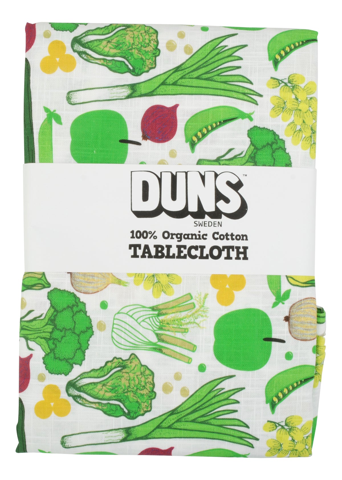 Duns Sweden Tablecloth Linnen Eat Your Greens - Linnen Tafelkleed Eet je Groente