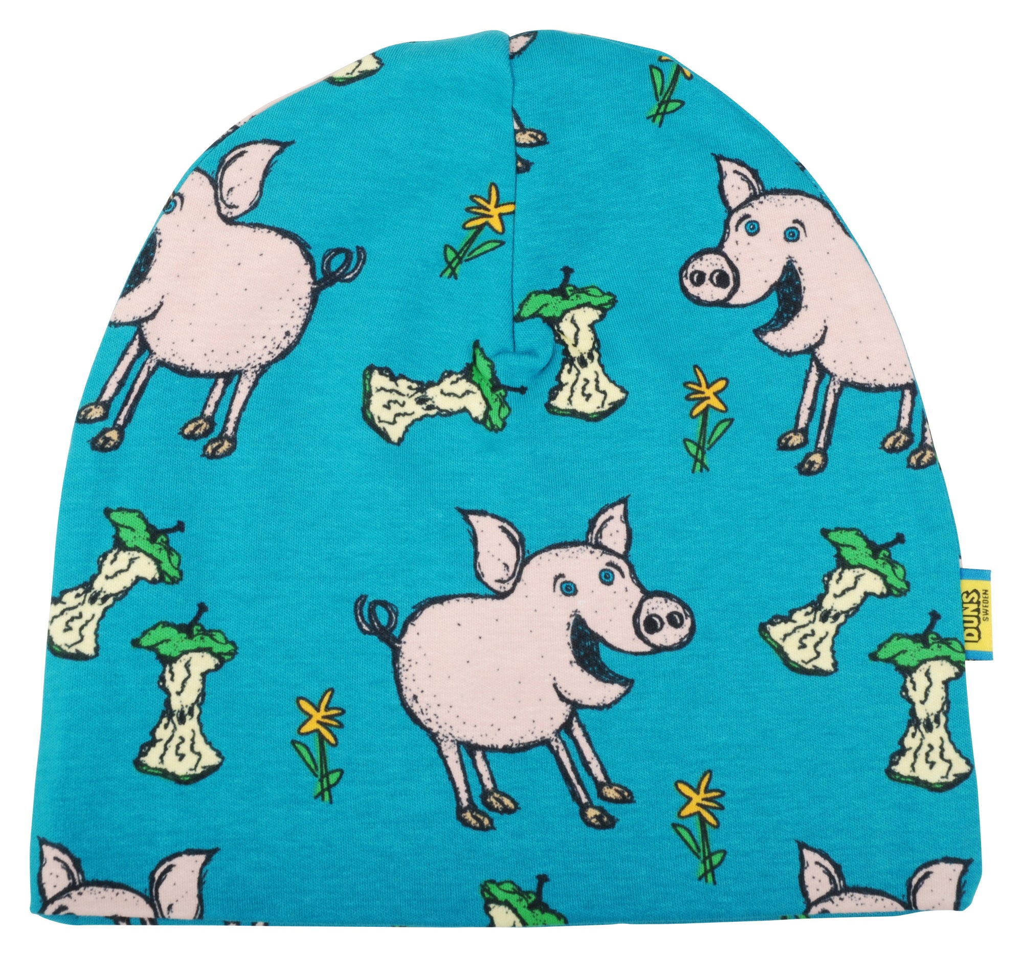 Duns Sweden - Beanie Dubbellaags Muts Pig Teal