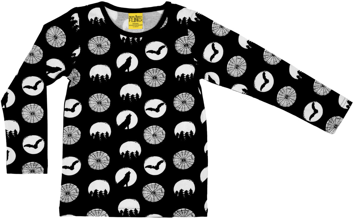 More Than A Fling - LADIES Longsleeve Silhouette Black WOMEN
