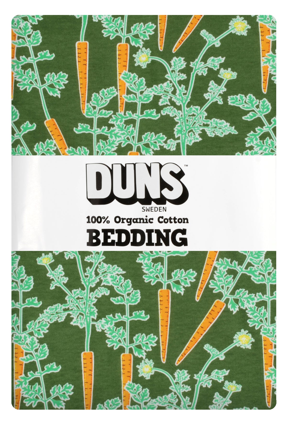 Duns Sweden - Bedding Adult Carrots - Dekbedovertrek 1 persoons Worteltjes