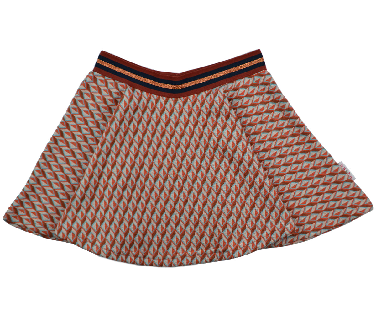 Baba Kidswear - Full Cirkel Skirt Cubes
