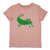 Baba Kidswear - T-shirt Girls Grashopper Soft Pink Sprinkhaan Roze
