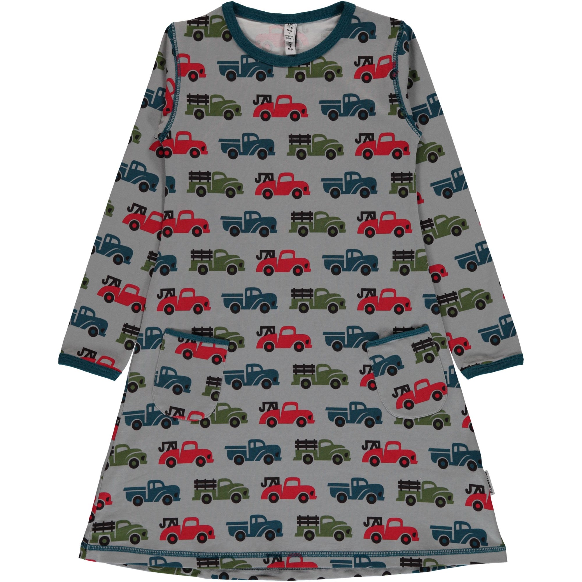 Maxomorra Dress Trucks - A-lijn jurk Vrachtwagens
