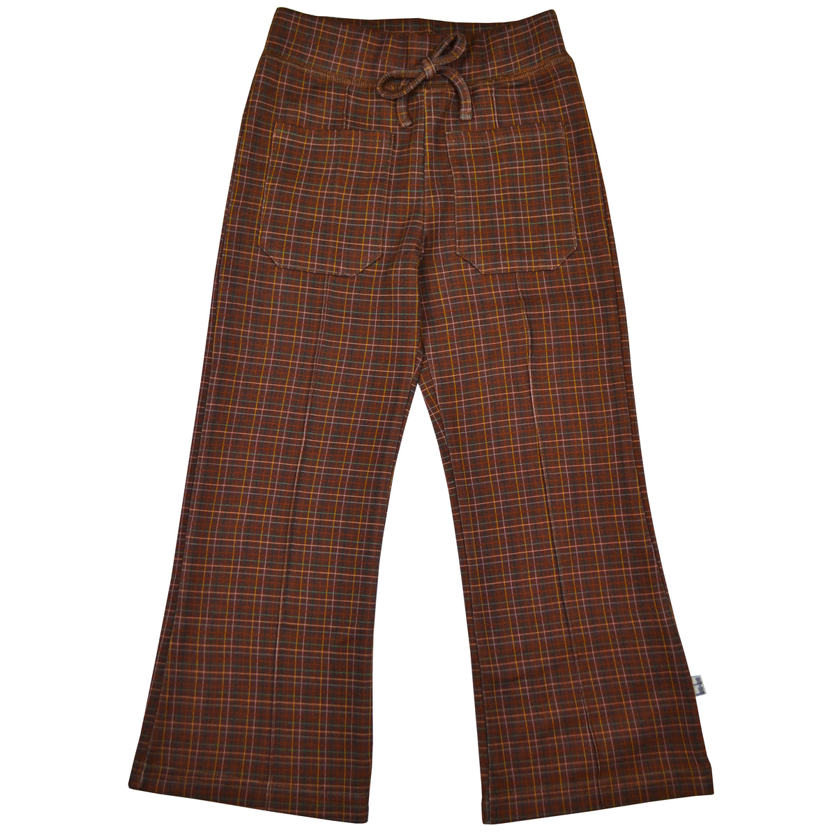 Baba Kidswear - Pocket Pants Brown Check