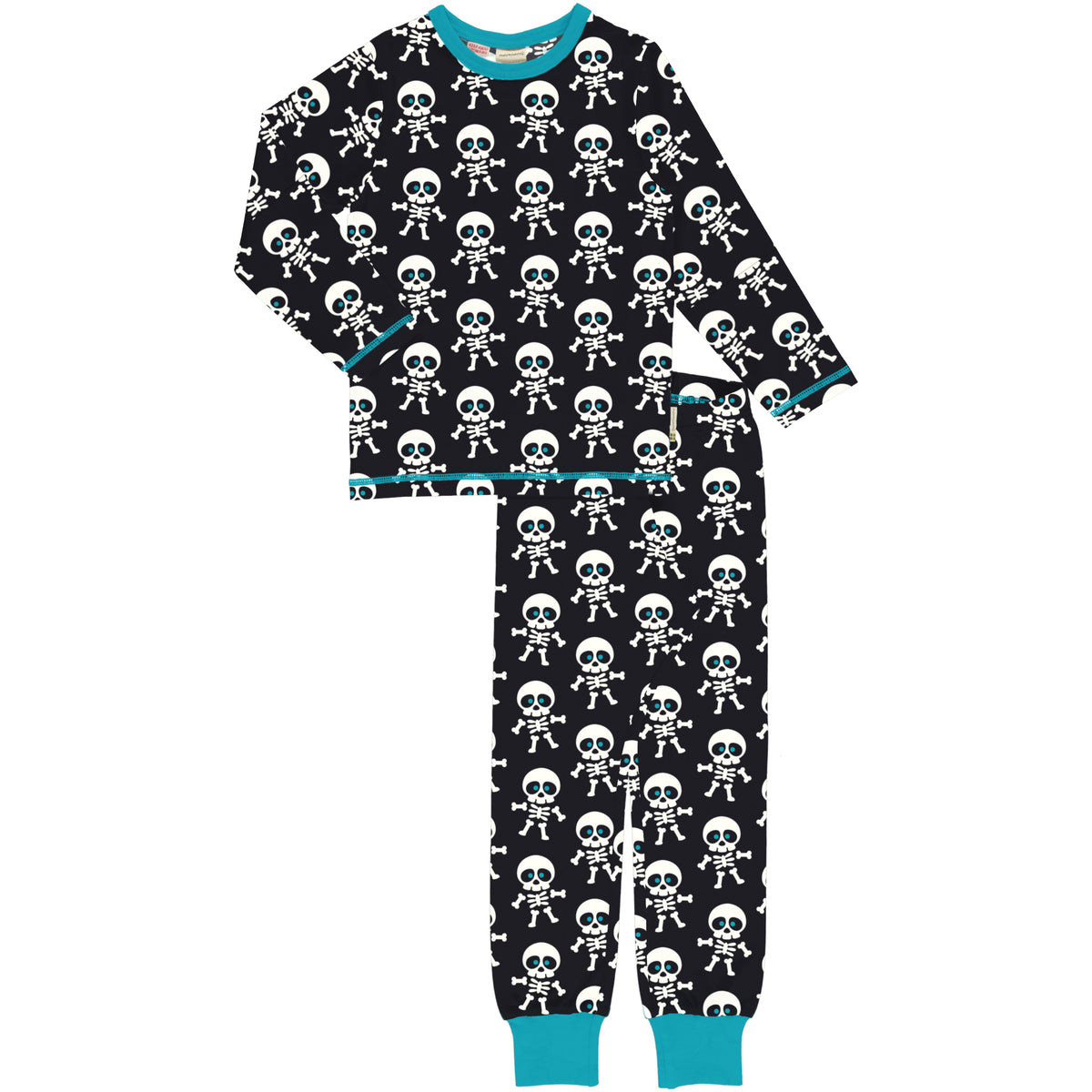 Maxomorra - Pyjama Set LS Skelleton