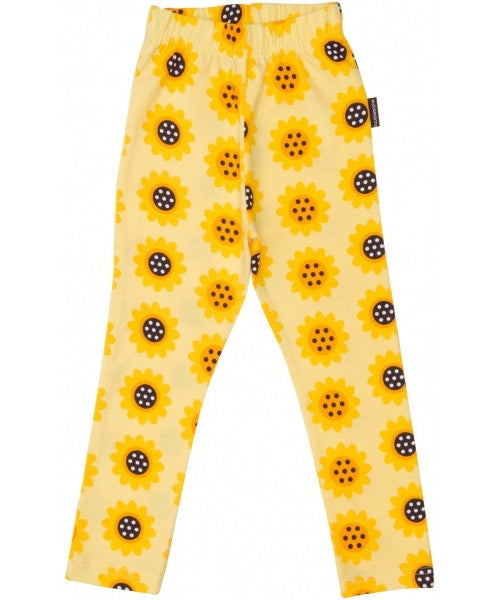 Maxomorra Tights BABY Legging Yellow Sunflower Zonnebloem Geel