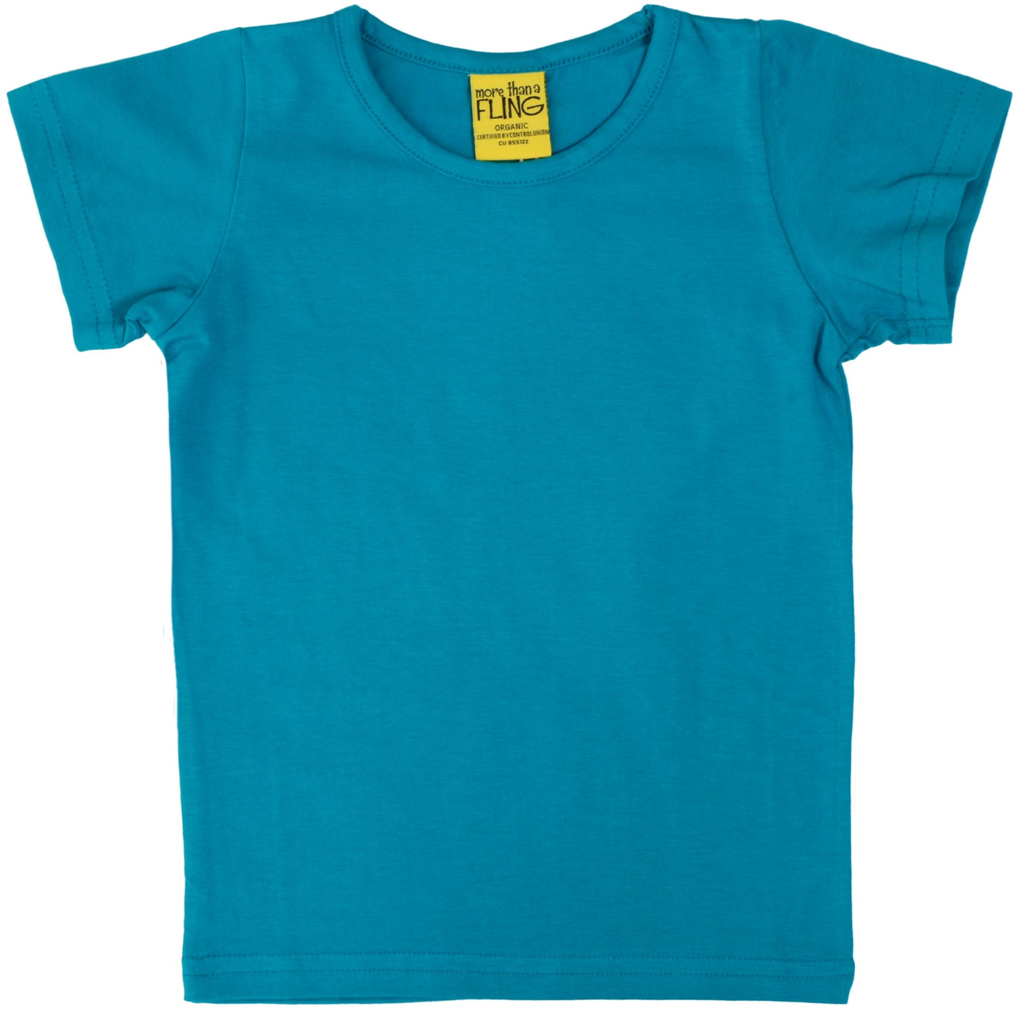 More Than A Fling T Shirt Teal - Shirt Teal Blauwgroen