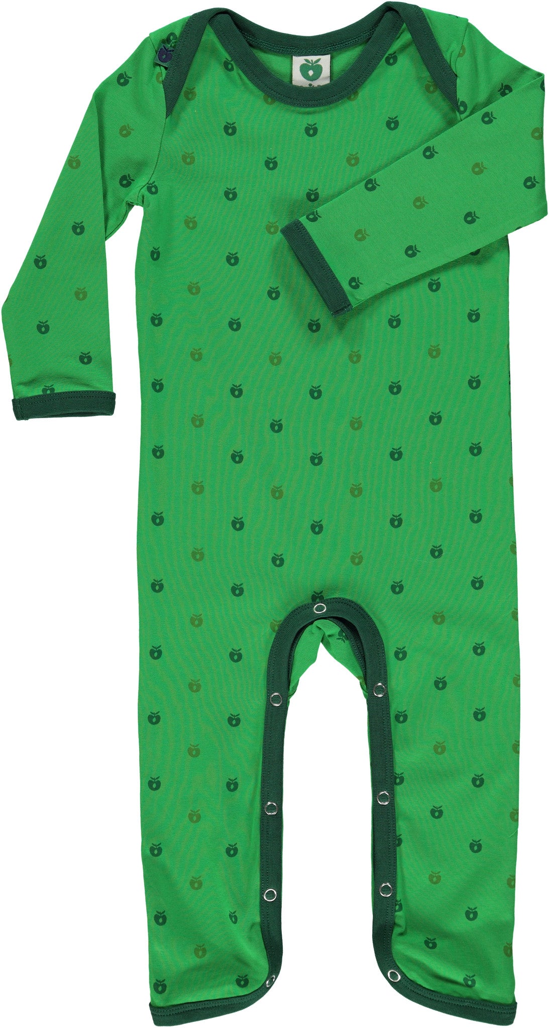 Smafolk - Jumpsuit Green Mini Apples - Groene Appeltjes