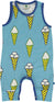 Smafolk Summersuit Icecream Blue - Blauw Zomerpakje IJsjes