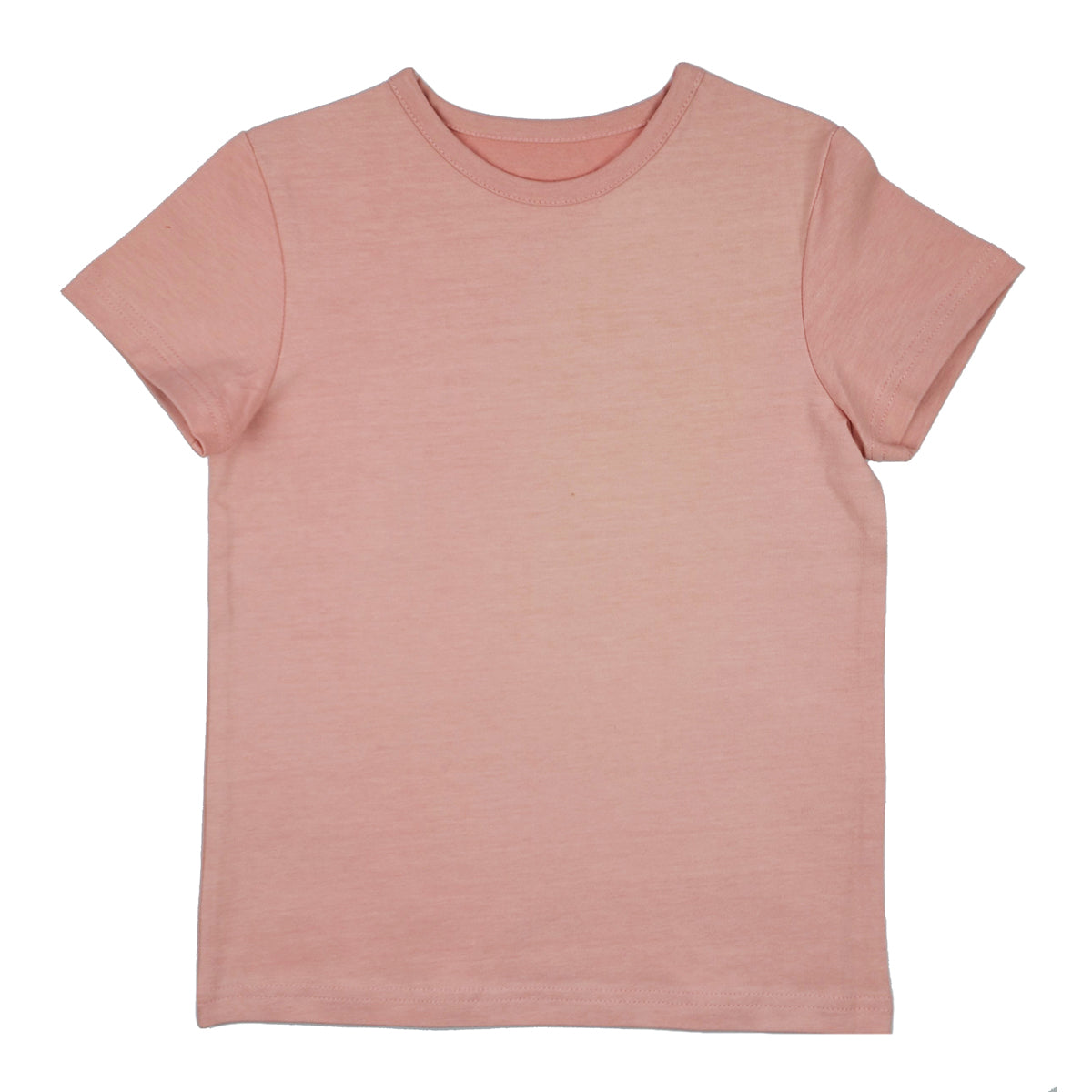 Baba Kidswear - T-shirt Girls Rose - Effen Shirt Roze