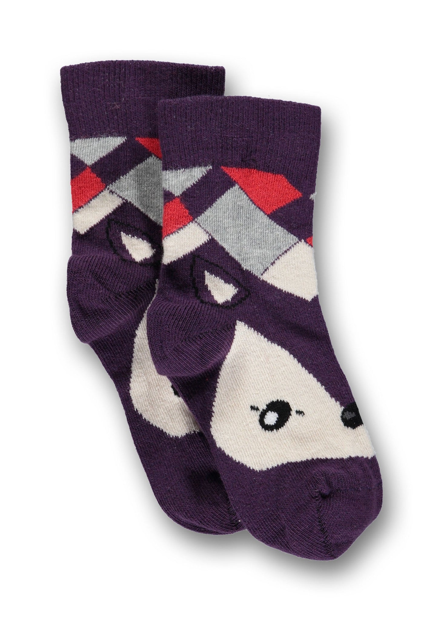 Ubang Kletskous Vos Paars - Socks Fox Purple