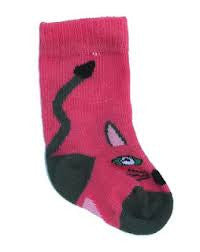 Ubang Kletskous BABY Kat/Poes Pink - Socks Cat BABY Pink