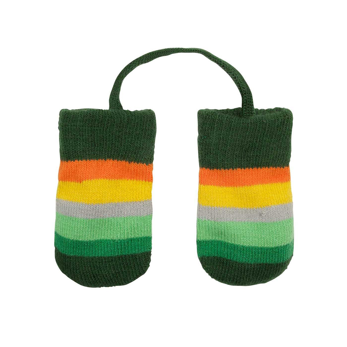 Villervalla - Baby Gloves Europe (Green striped)