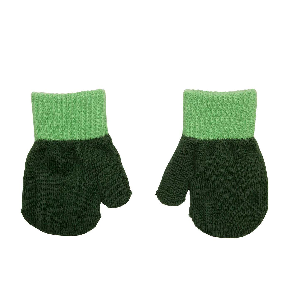 Villervalla - Mitten Gloves Dark Pine (Green)