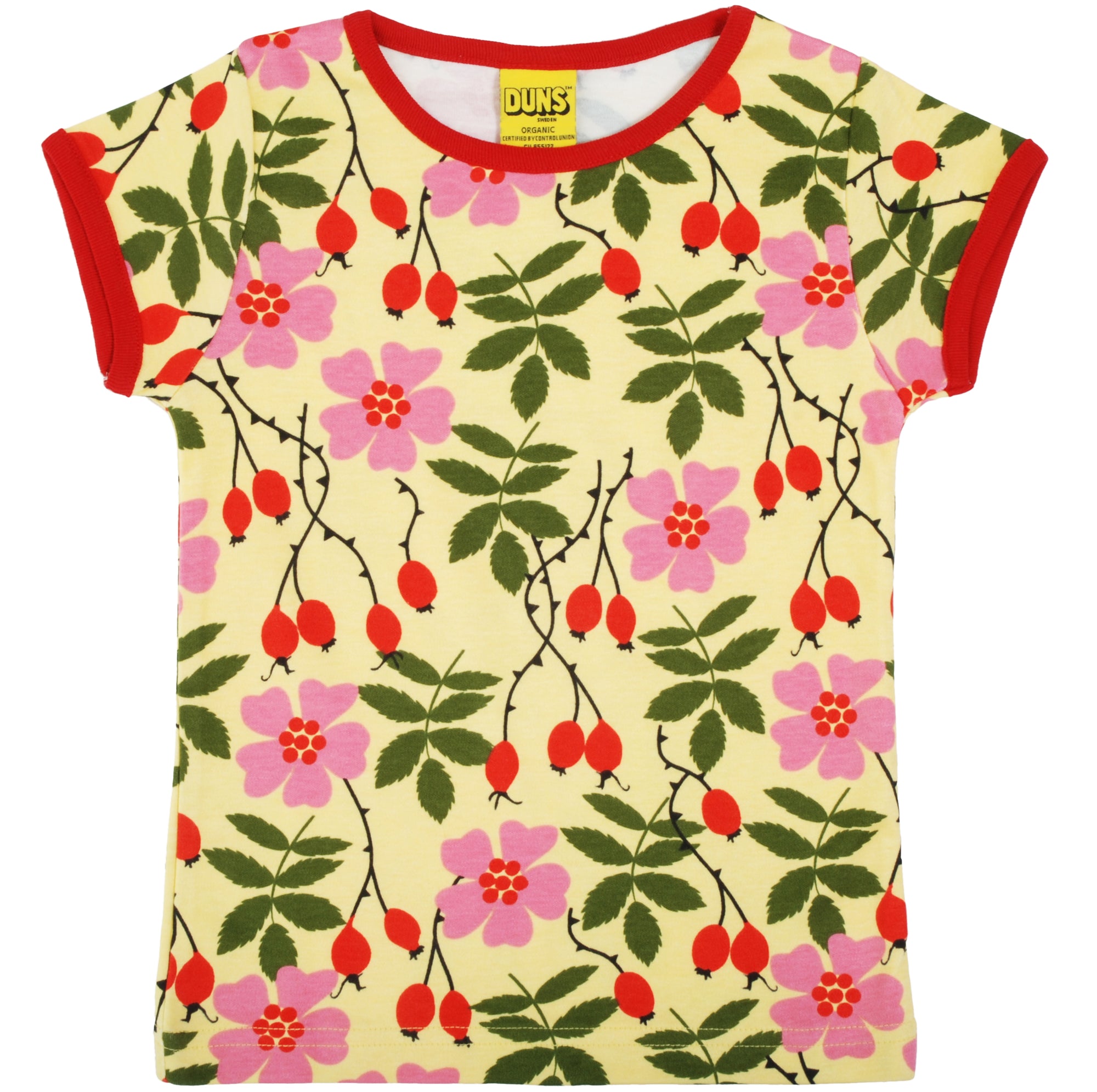 Duns Sweden - T-shirt Rosehips - Rozenbottel