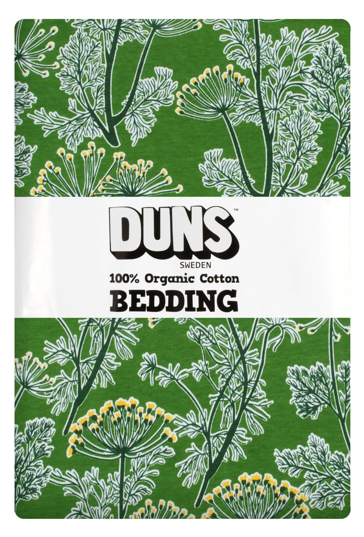 Duns Sweden Bedding Dill Cactus Green - Dekbedovertrek Dille Groen
