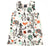 Aarrekid - Dress with pockets Enchanted Forest