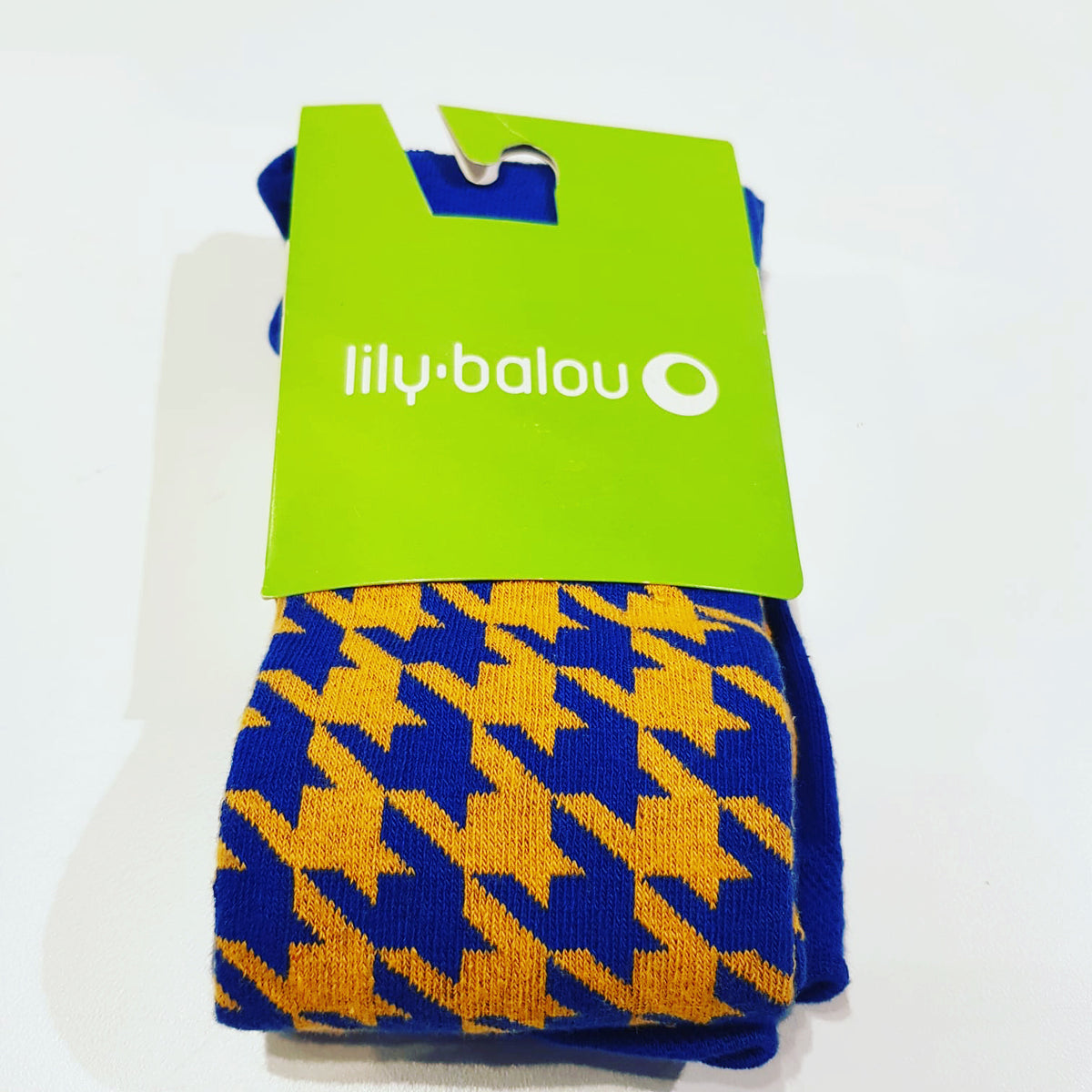 Lily-Balou - Tights Fantasy Blue Yellow