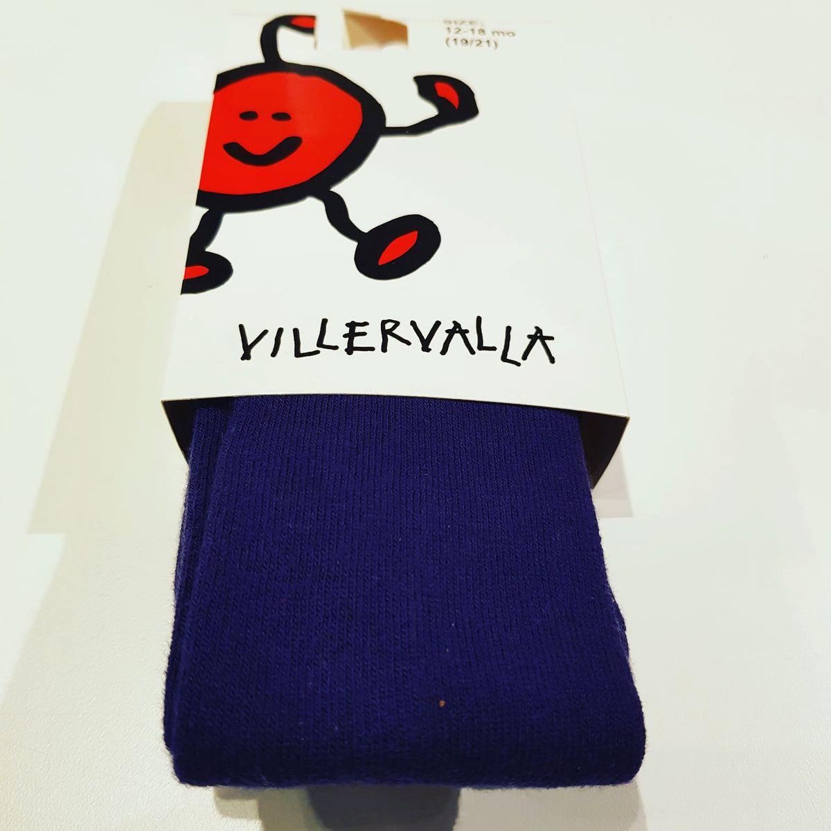 Villervalla - Tights Dark Mulberry