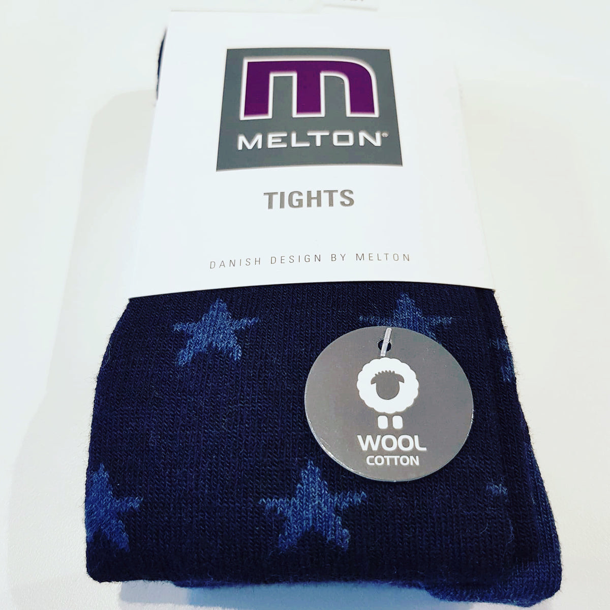 Melton - Tights Wool Stars