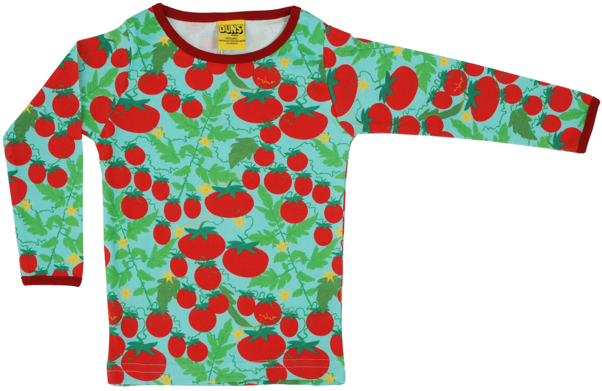 Duns Sweden - ADULT Longsleeve Tomato Turquoise - Tomaten